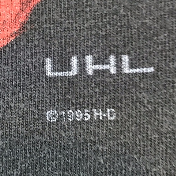 Harley-Davidson Motorcycles Columbia Missouri 1995 Vintage Wolf Pack Tank Top L - Picture 4 of 11